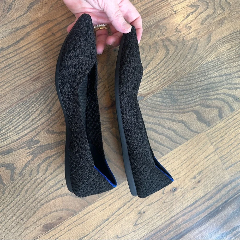 Rothy's The Point Black Women's Flats - Picture 5 of 6